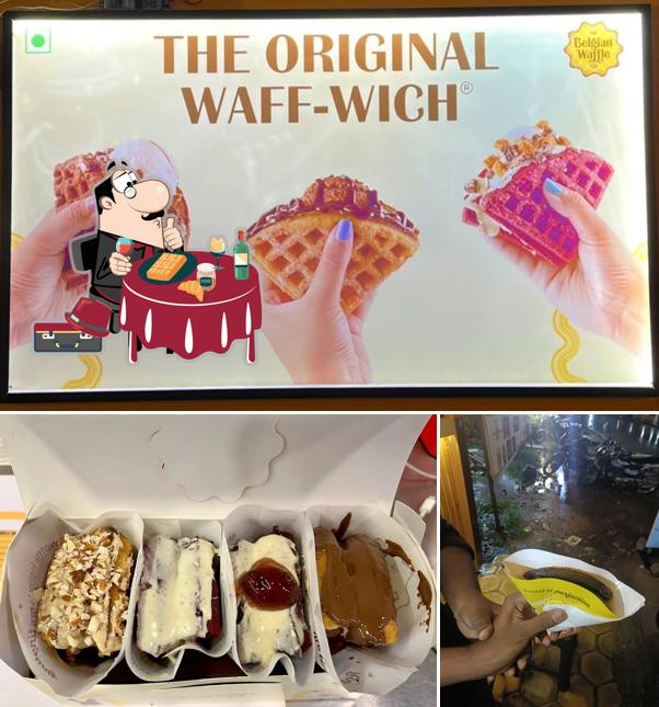 Waffles at The Belgian Waffle Co