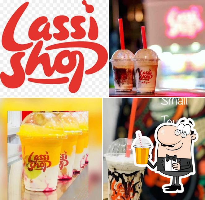 Enjoy a drink at Lassi Shop