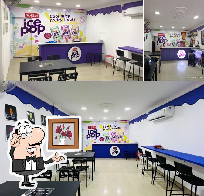 Check out how icepop art café looks inside