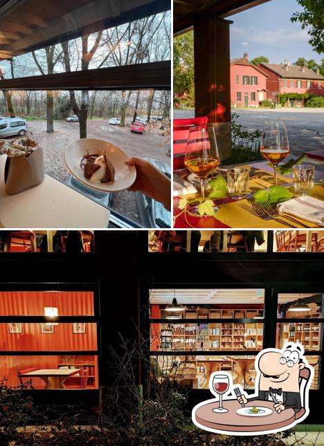 Questa è la immagine che mostra la cibo e interni di Agriturismo Quac