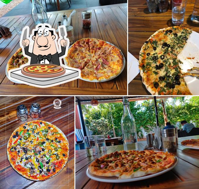 Get pizza at County Club Cafe & Pizzeria (Wood Fired Pizza)