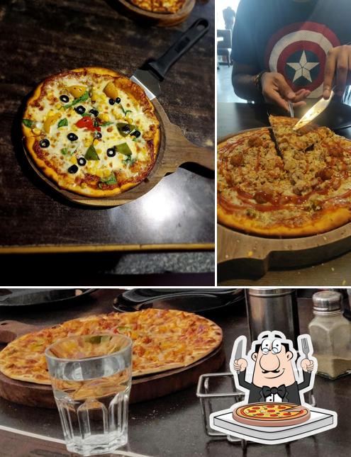 At Hot Stone Kitchen, you can get pizza