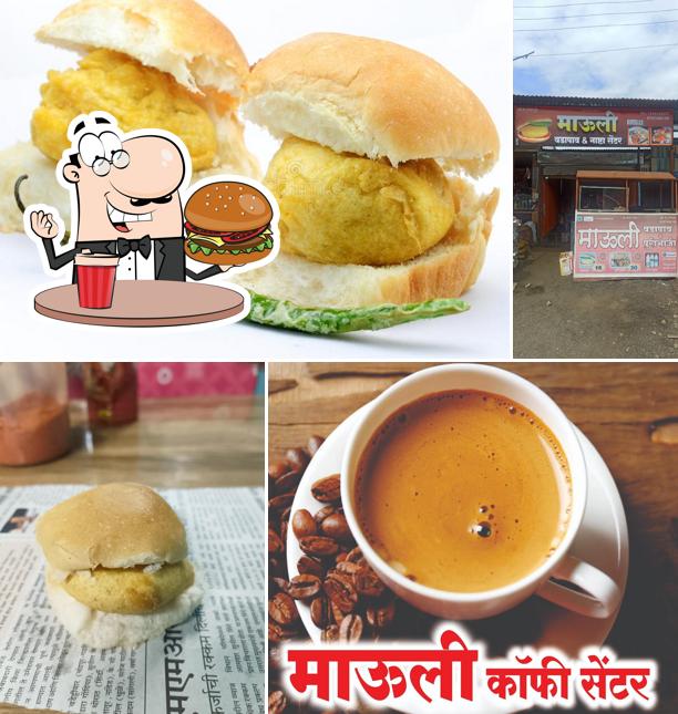Try out a burger at MAULI VADAPAV