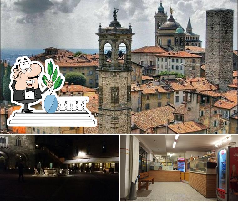 La immagine di esterno e interni da Mangiafuoco pizzeria