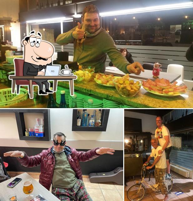 Gli interni di L'uva passa bar