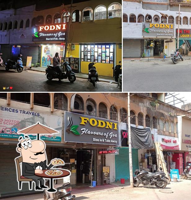 The exterior of FODNI Flavours of Goa