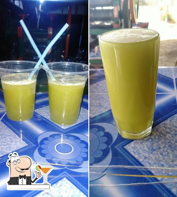 Pick a drink from the menu