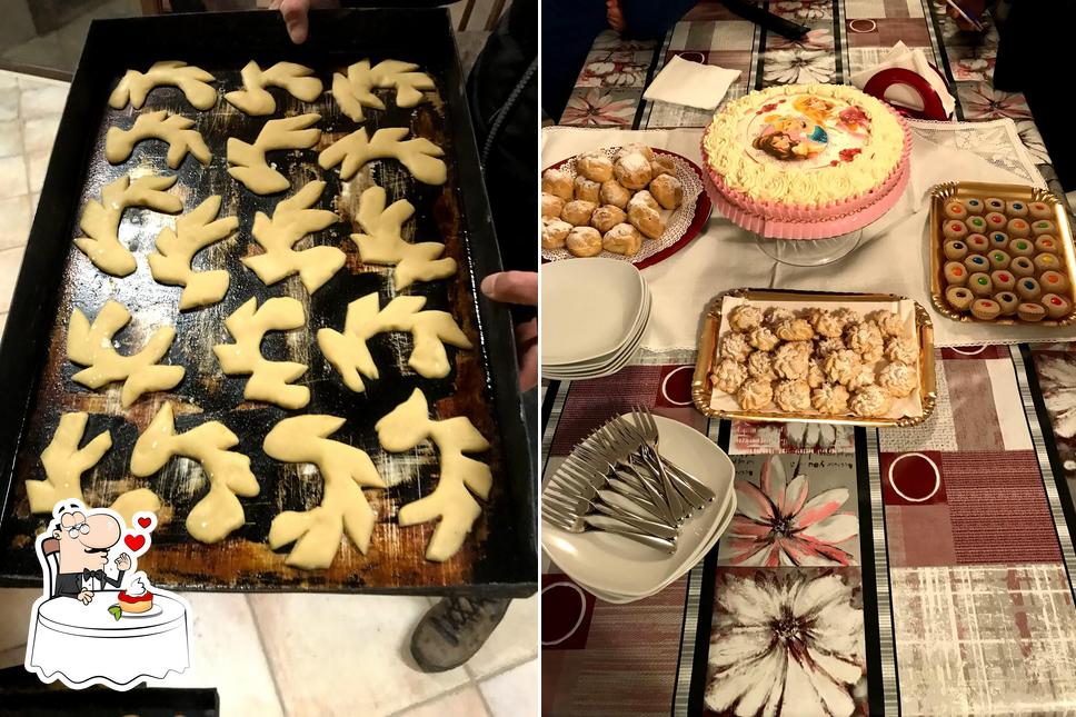 Panificio Sgro' S.R.L. serve un'ampia selezione di dessert