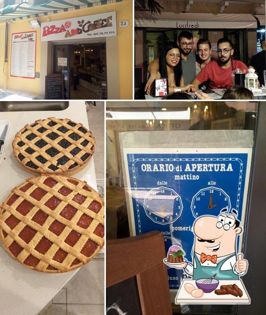 Pizza And Coffee serve un'ampia selezione di dessert