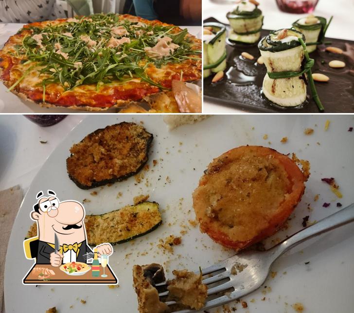 Cibo al Trattoria a Silvia