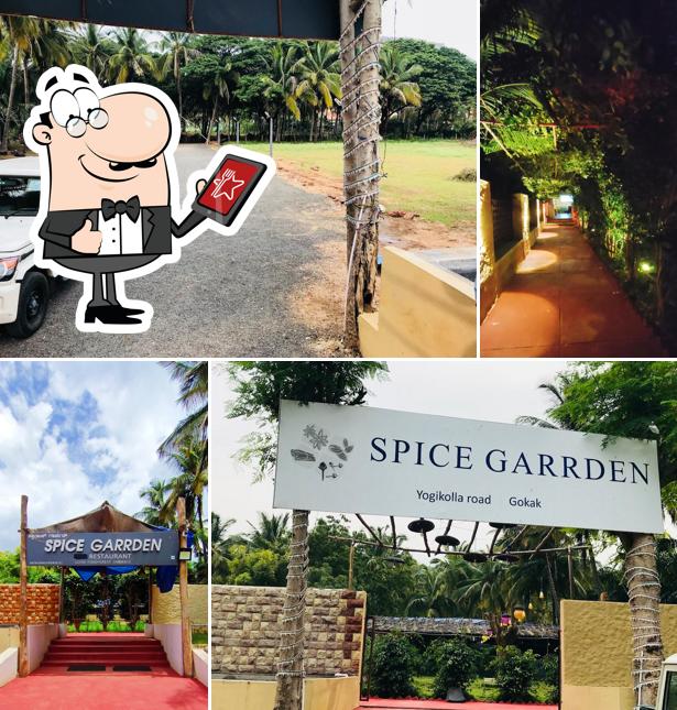 The exterior of Spice Garden Gokak