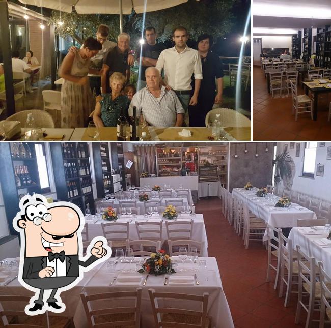 Gli interni di L’Incontro Wine & Food