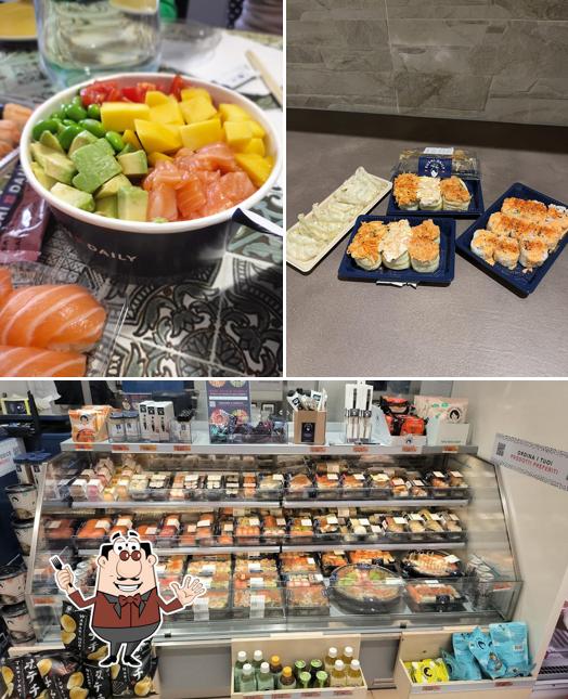 Tra le diverse cose da sushi daily borgo san lorenzo si possono trovare la cibo e interni