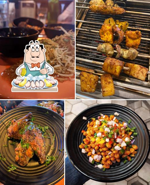 The visitors of The Barbeque Company can try various seafood items