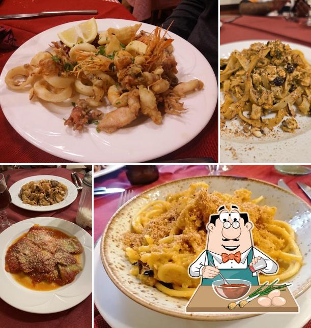 Ravioli al Trattoria Ai Cascinari