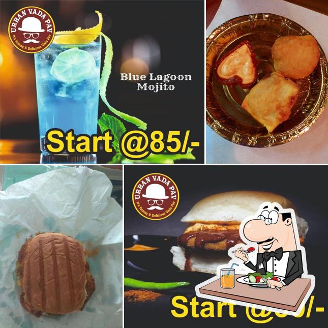 Food at Urban Vada Pav