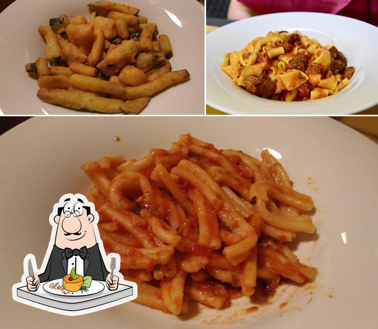 Cibo al Ristorante La Balestra Antica Hostaria