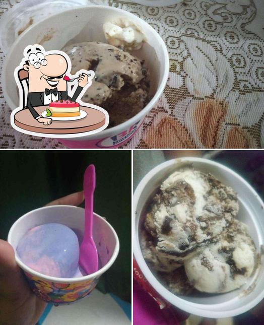 Enjoy one of the sweet dishes