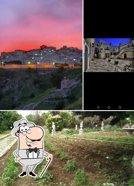 Puoi goderti l'aria fresca dal dehors di Borgo Antico