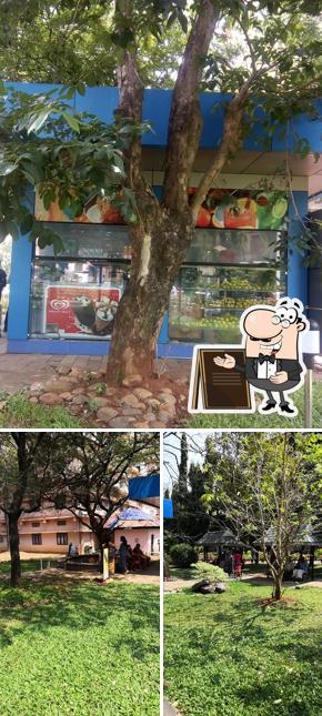 The exterior of Amala Cafe
