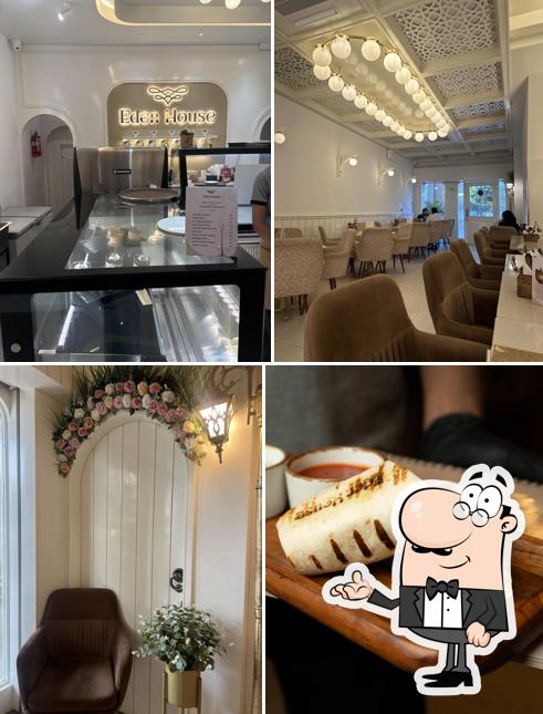 The interior of EDEN HOUSE