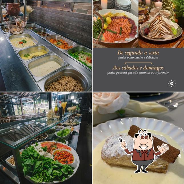 Platos en Estação 261 Gastronomia