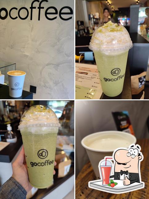 Go Coffee - Brooklin serve uma variedade de bebidas