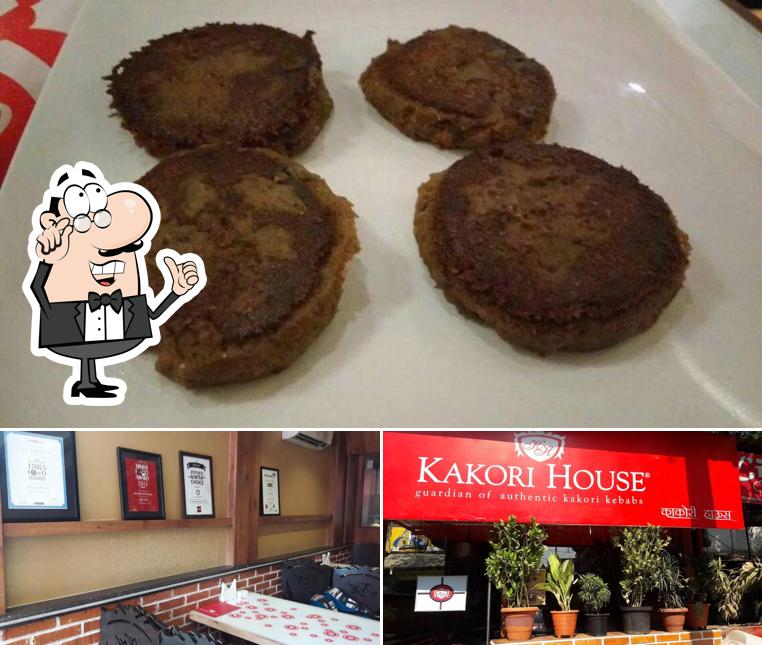 Among different things one can find interior and food at Kakori House
