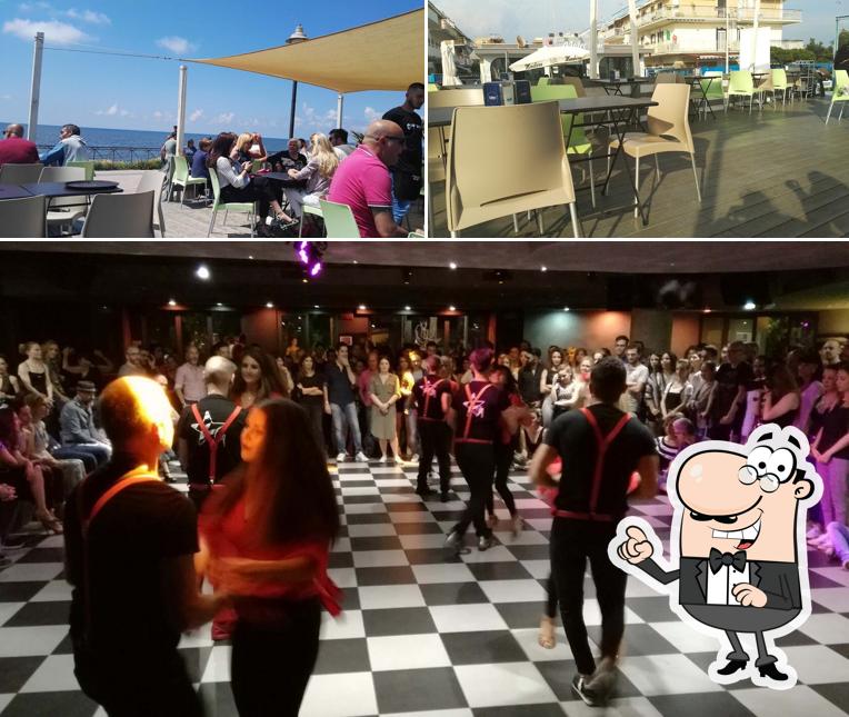 Gli interni di Malecon beach Bar