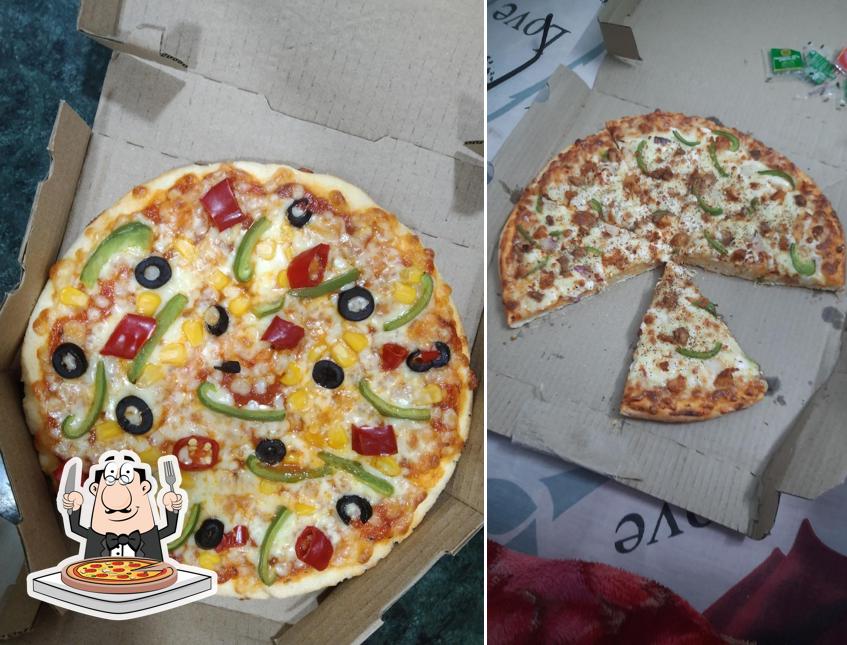 At PIZZA BUDDY, you can get pizza