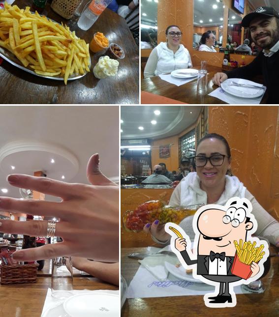 Prove fritas no Pizzaria Rainha do Parque