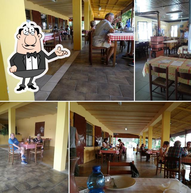 Gli interni di Chalet Fiume Po