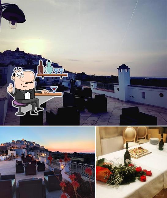 Gli interni di Terrazza Sant'Eligio