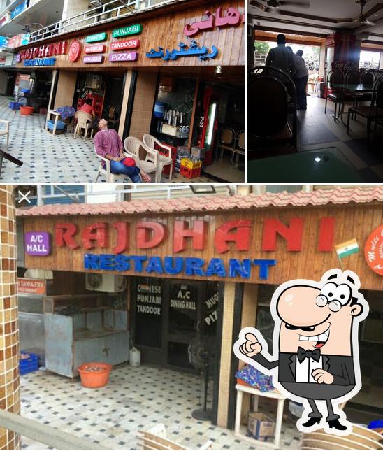 The interior of Rajdhani Restaurant