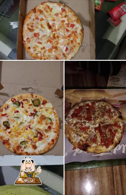 Try out pizza at Bakers Drive