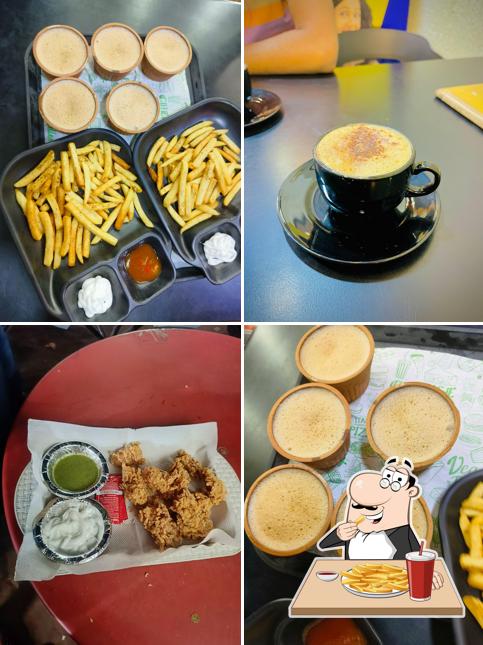 French fries at CAFE CHAAI VAAI