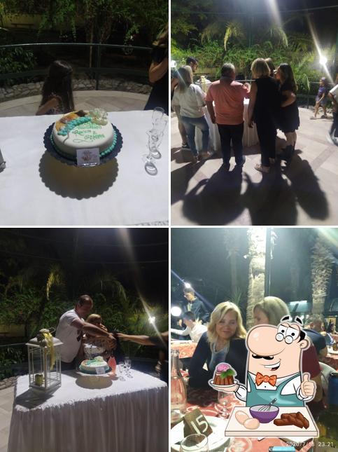 Giardino Imperiale Ricevimenti serve un'ampia gamma di dessert
