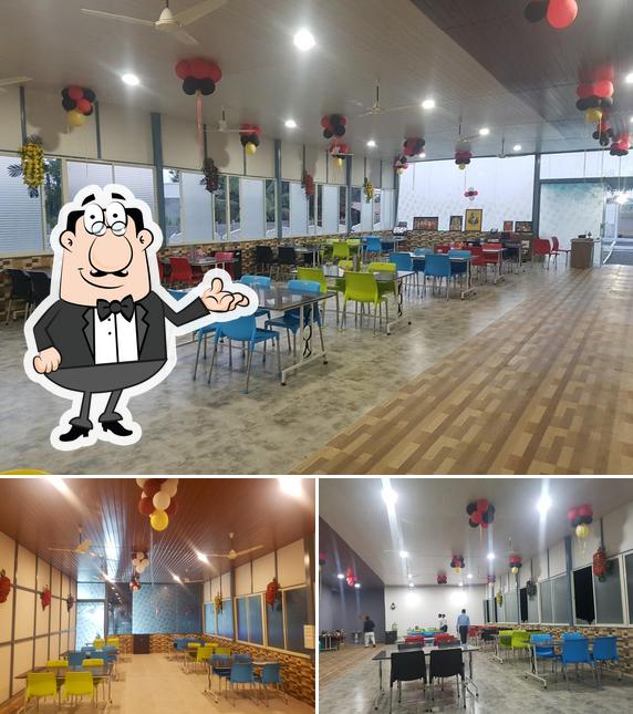 The interior of HOTEL VEDANT VEG FOOD PLAZA