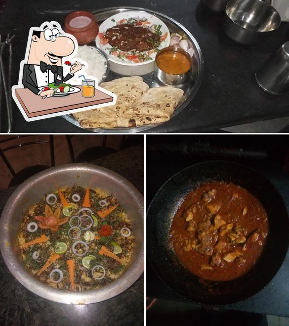 Food at Hotel Madhavashram