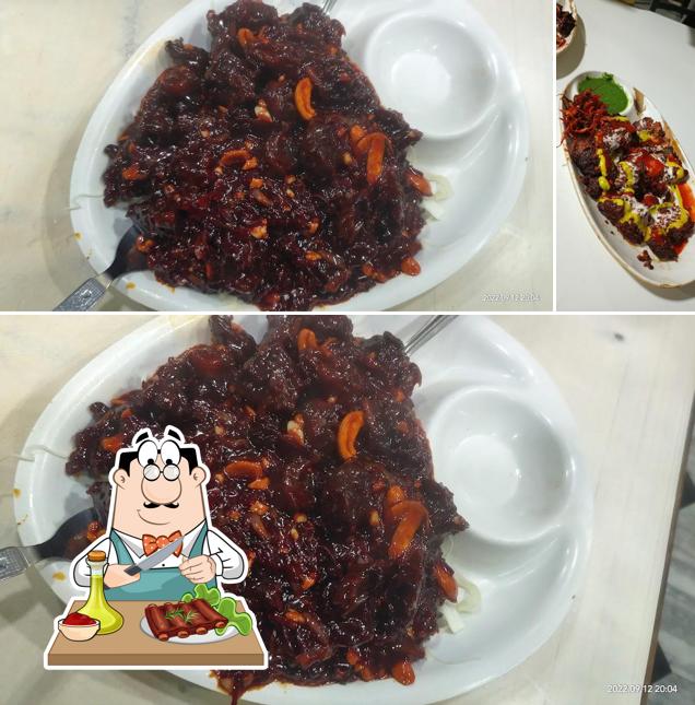 Baby back ribs at Hotel Noor