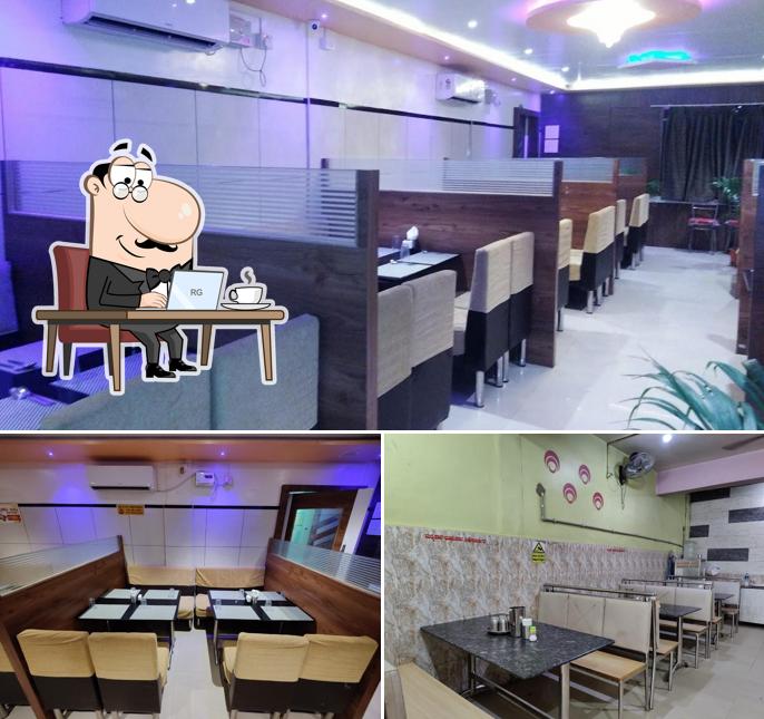 The interior of Hotel Shaheen AC