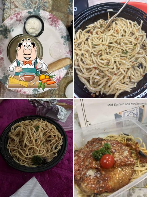 Spaghetti bolognese at MnM - Mideastern & Mediterranean