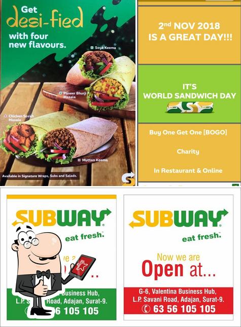 Look at this photo of Subway