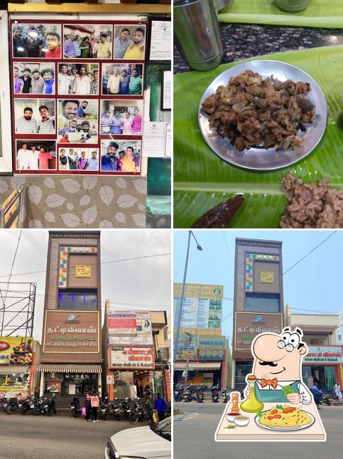 Among different things one can find food and exterior at Thattivilas A/C