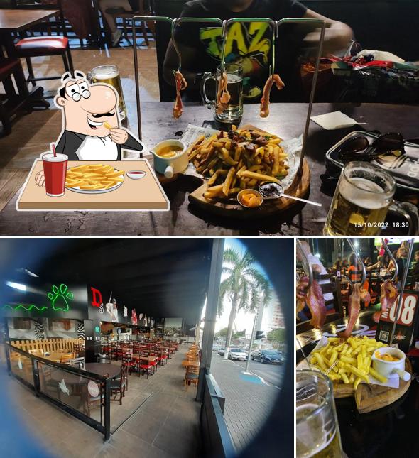 Batata frita em Detroit Steakhouse - Cuiabá