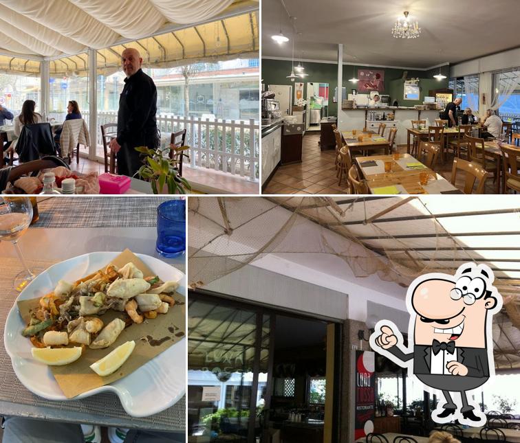 Gli interni di Ristorante Pizzeria Luna Rossa