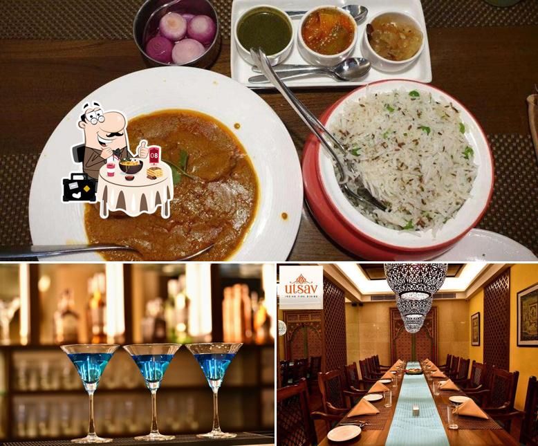 Check out the photo depicting food and interior at Utsav - Indian Fine Dining