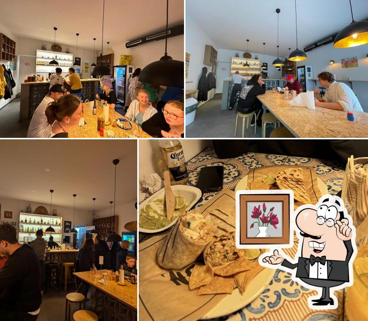 Gli interni di Patrón Tacos & Bar