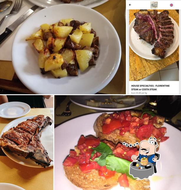 Platti al Osteria Acquacheta