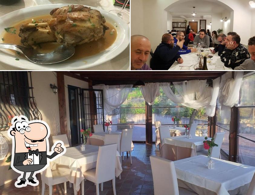 Guarda la foto che presenta la interni e cibo di Agriturismo Pretorio